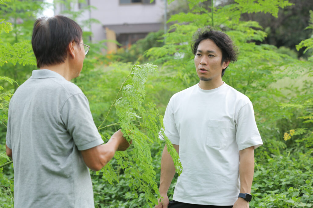 モリンガ研究所所長さんとの対話